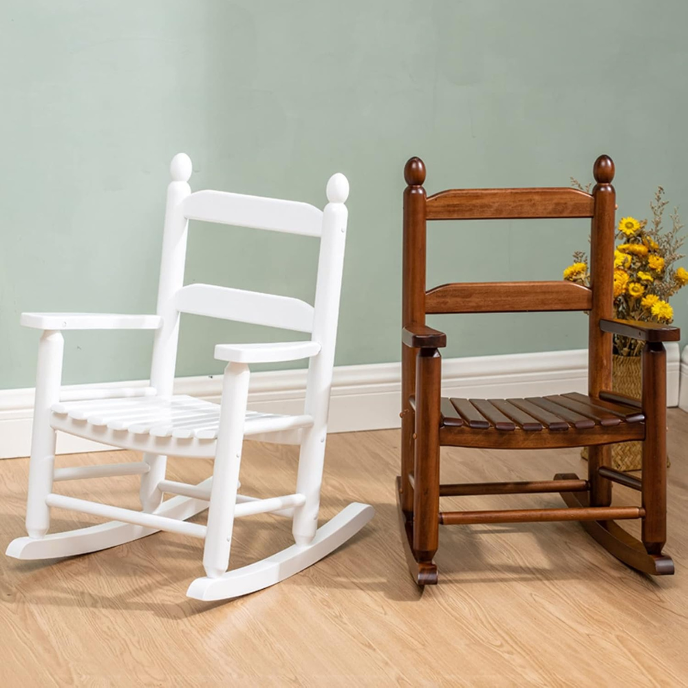 Kid's Rocking Oak Chair_4