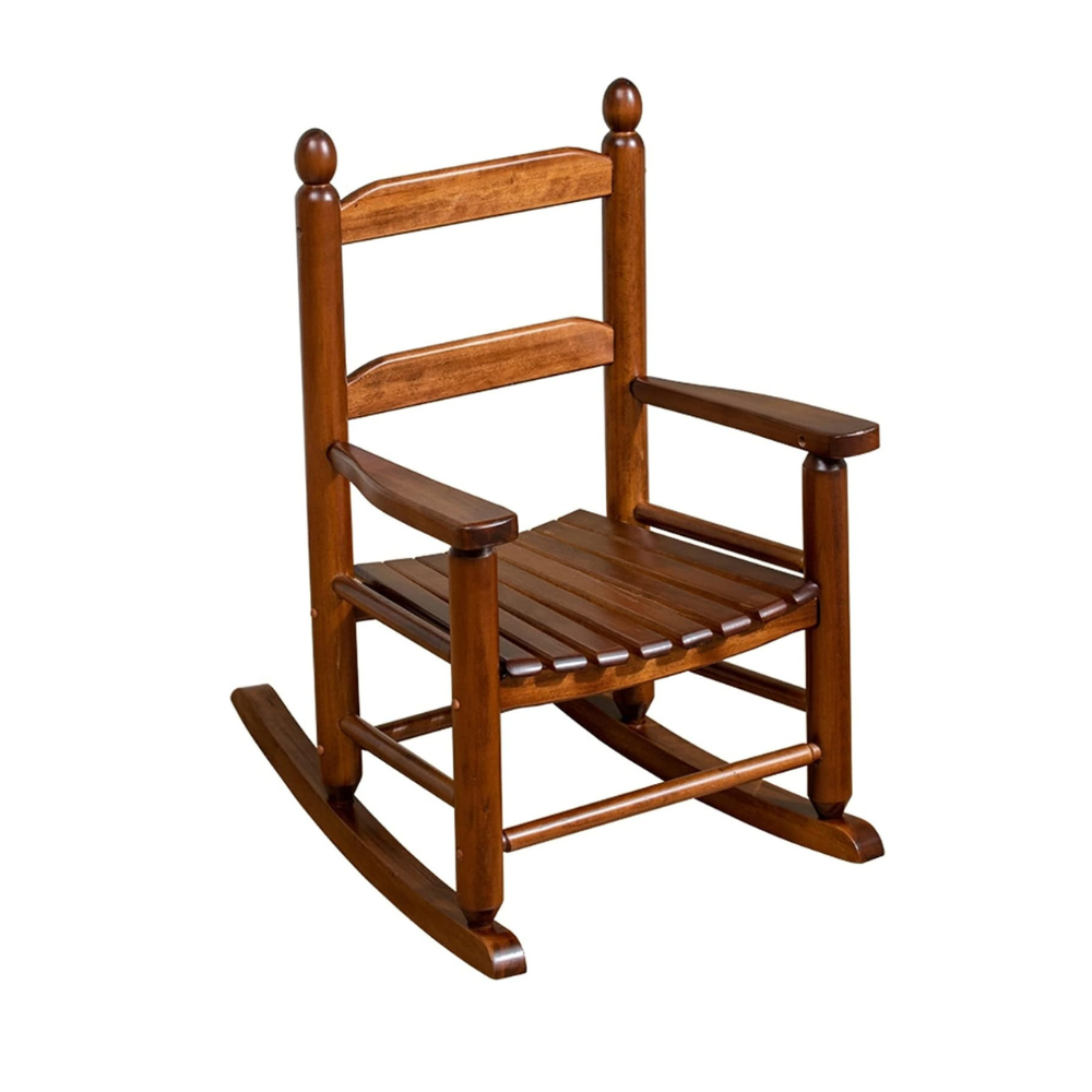 Kid's Rocking Oak Chair_5