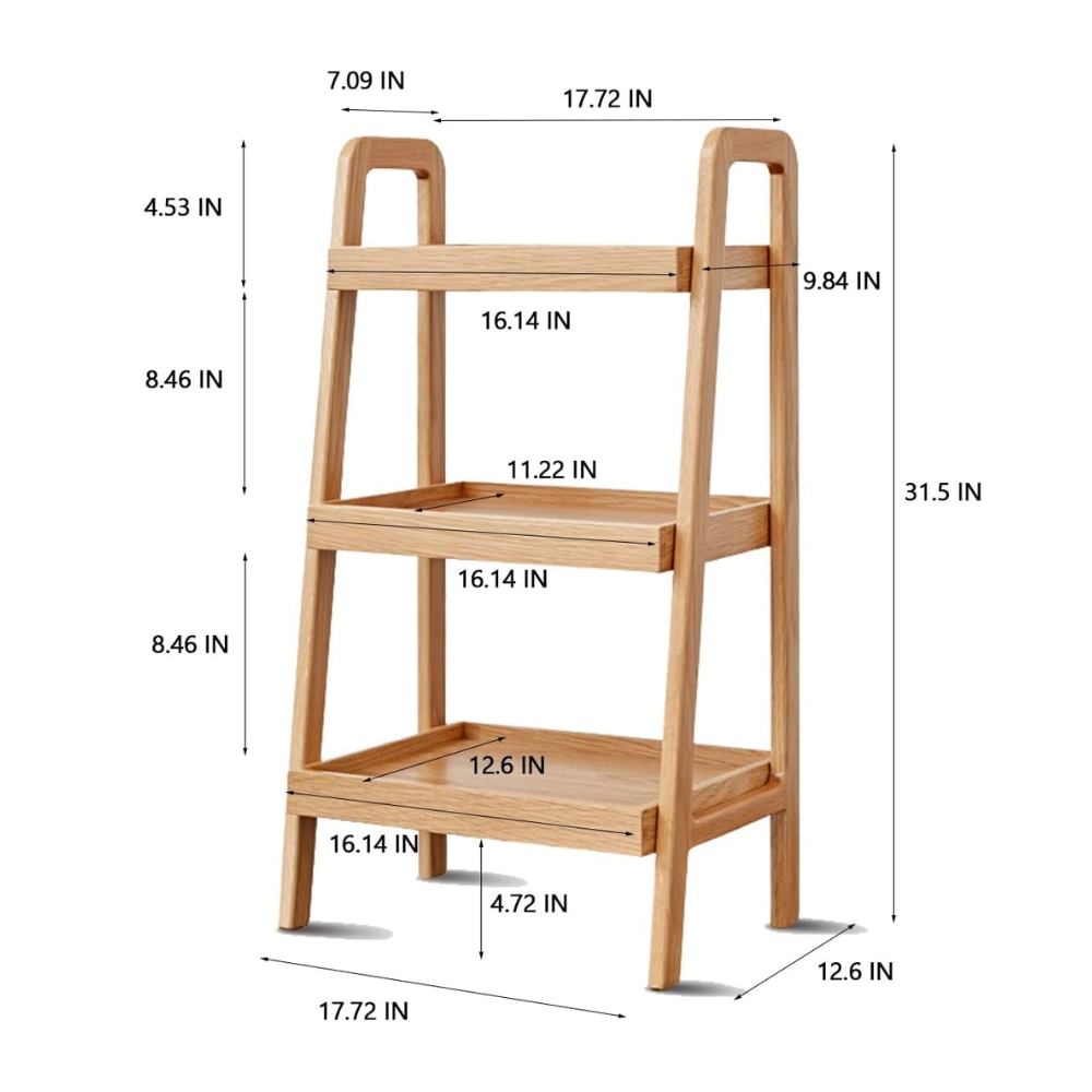 3-Tier Wood Shoe Rack and Storage Bench_5