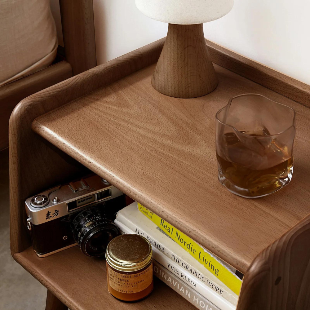 Modern Solid Wood Nightstand_3