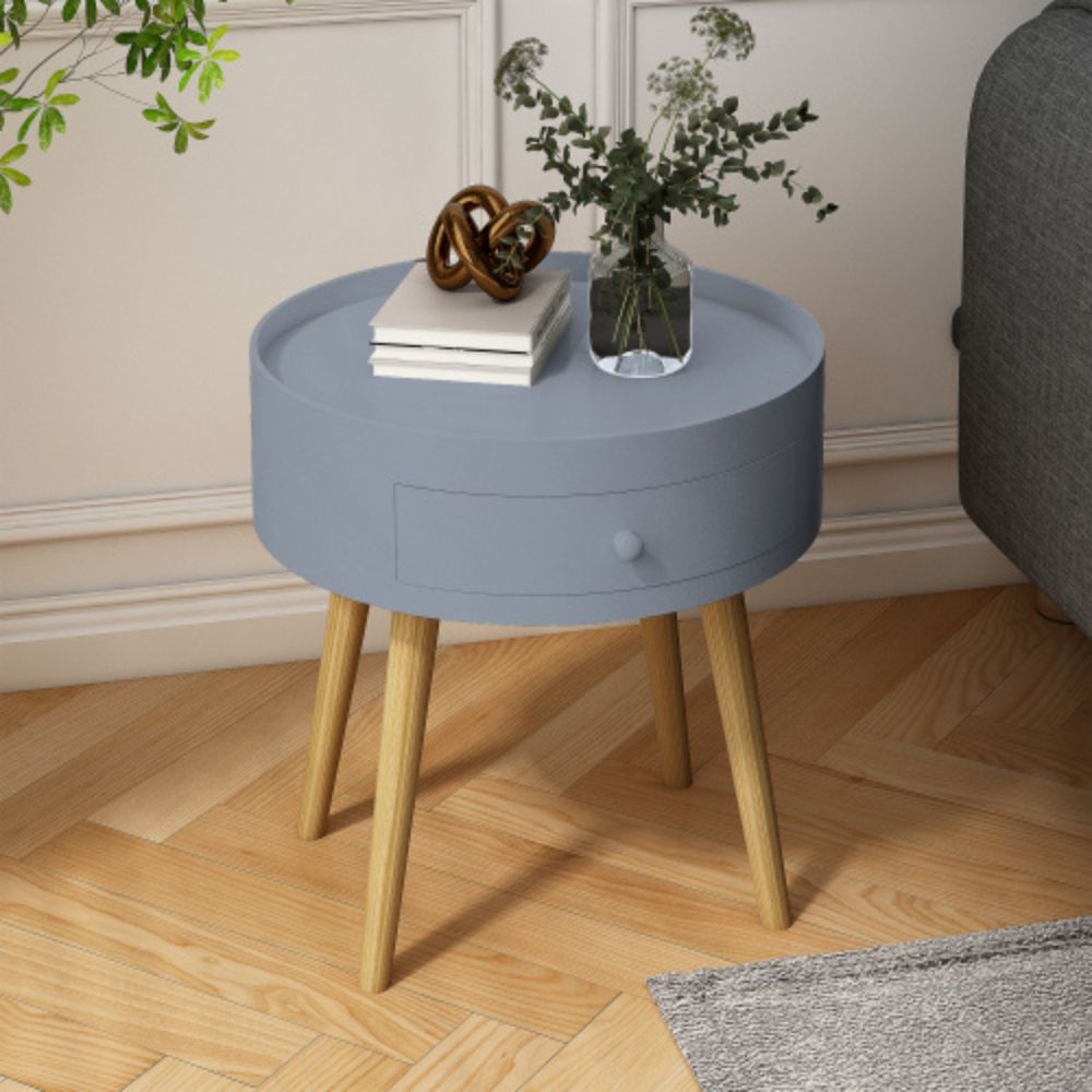 Stylish Modern Coffee Table with Drawer_2