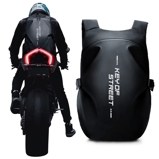 Motorcycle Backpack, Motorcycle Backpacks for Men and women, Waterproof Motorcycle Backpack, Helmet Bag Bookbag for riding, Outing