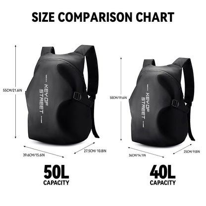 Motorcycle Backpack, Motorcycle Backpacks for Men and women, Waterproof Motorcycle Backpack, Helmet Bag Bookbag for riding, Outing