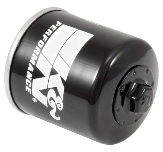 K&N Motorcycle Oil Filter: High Performance, Premium, Designed to be used Synthetic or Conventional Oils, Wrench Off Nut: Fits Select 2001-2026 Honda, Kawasaki, Triumph, Yamaha Motorcycles, KN-204-1