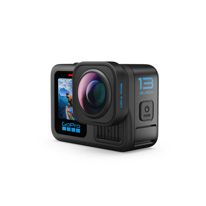 GoPro HERO13 Black - Waterproof Action Camera with 5.3K60 Video, 27MP Photo + Compatability with HB-Series Lenses