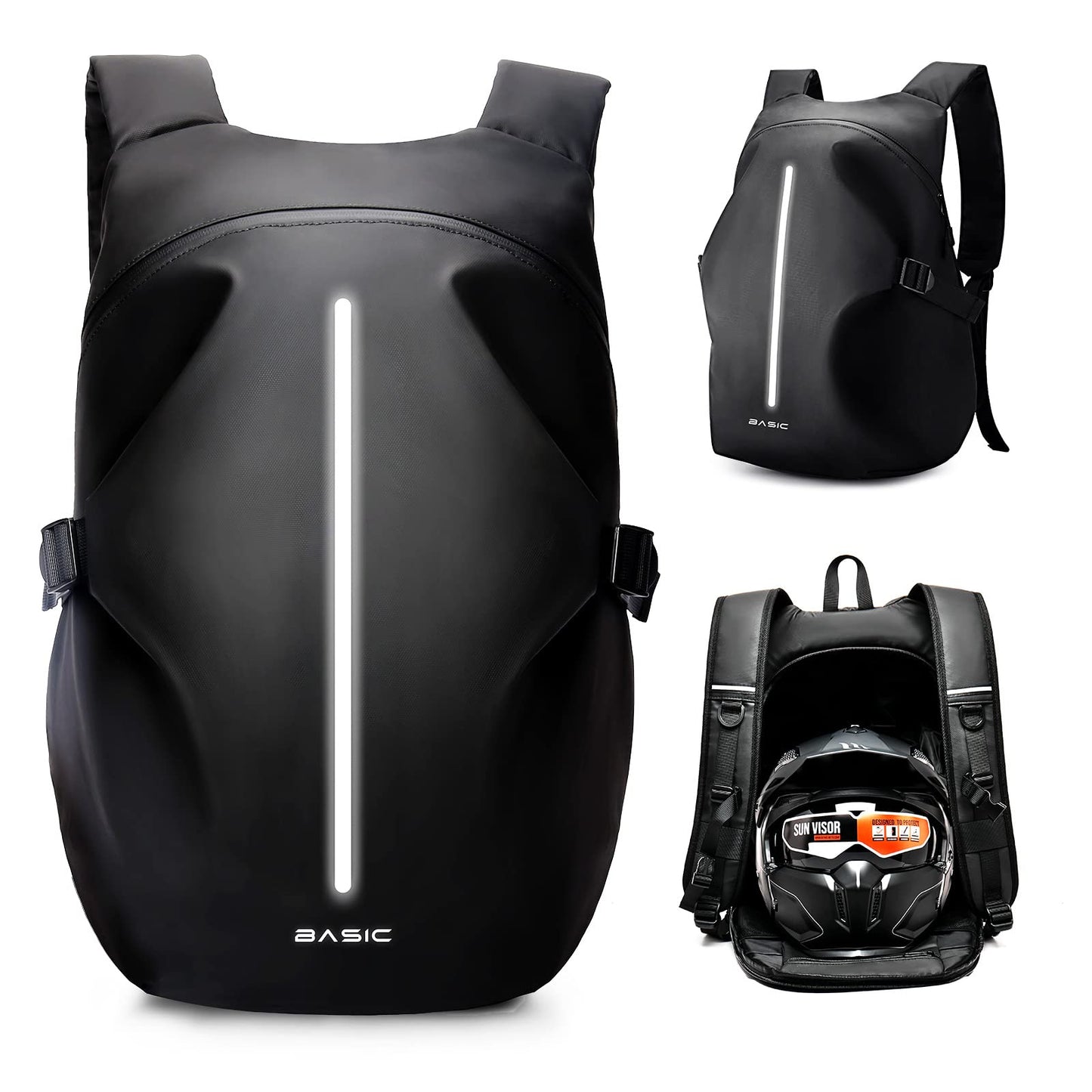 Motorcycle Backpack, Motorcycle Backpacks for Men and women, Waterproof Motorcycle Backpack, Helmet Bag Bookbag for riding, Outing