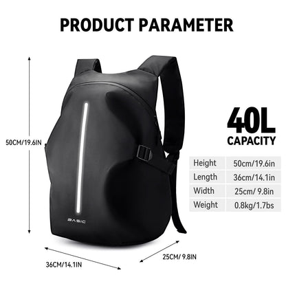 Motorcycle Backpack, Motorcycle Backpacks for Men and women, Waterproof Motorcycle Backpack, Helmet Bag Bookbag for riding, Outing