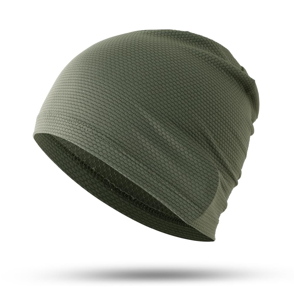 WTACTFUL 1Pack / 2 Pack Cooling Skull Caps for Men & Women - Breathable 3D Mesh Running Caps for Cycling, Gym & Summer