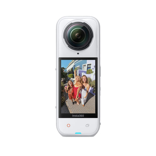Insta360 X5 - Waterproof 8K 360° Action Camera, Leading Low Light, Invisible Selfie Stick Effect, Rugged and Replaceable Lens, 3-Hour Battery, Built-in Wind Guard, Stabilization, Triple AI Chip Design