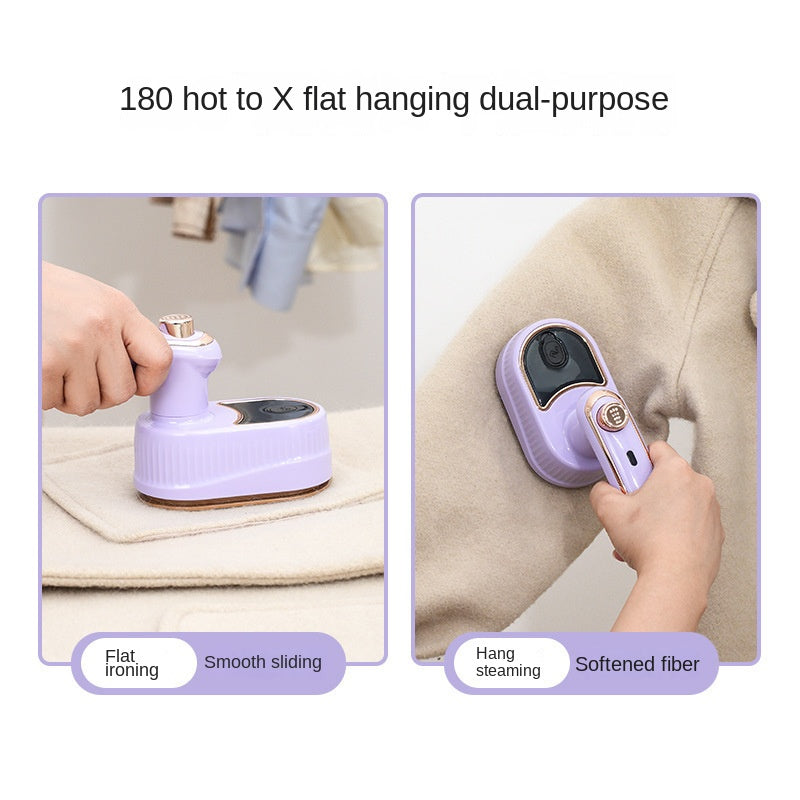 Two-In-One 90% Off Stack Garment Ironing Machine Handheld Convenient Electric Iron Mini Home Travel Ironing Artifact
