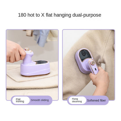 Two-In-One 90% Off Stack Garment Ironing Machine Handheld Convenient Electric Iron Mini Home Travel Ironing Artifact