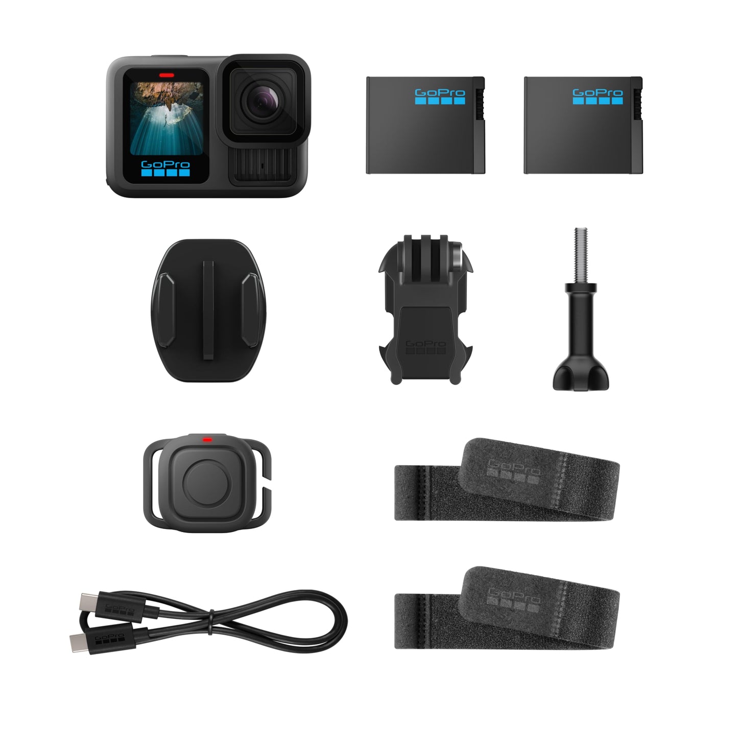 GoPro HERO13 Black - Waterproof Action Camera with 5.3K60 Video, 27MP Photo + Compatability with HB-Series Lenses