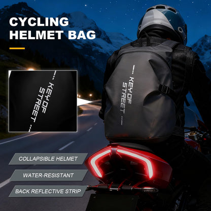 Motorcycle Backpack, Motorcycle Backpacks for Men and women, Waterproof Motorcycle Backpack, Helmet Bag Bookbag for riding, Outing