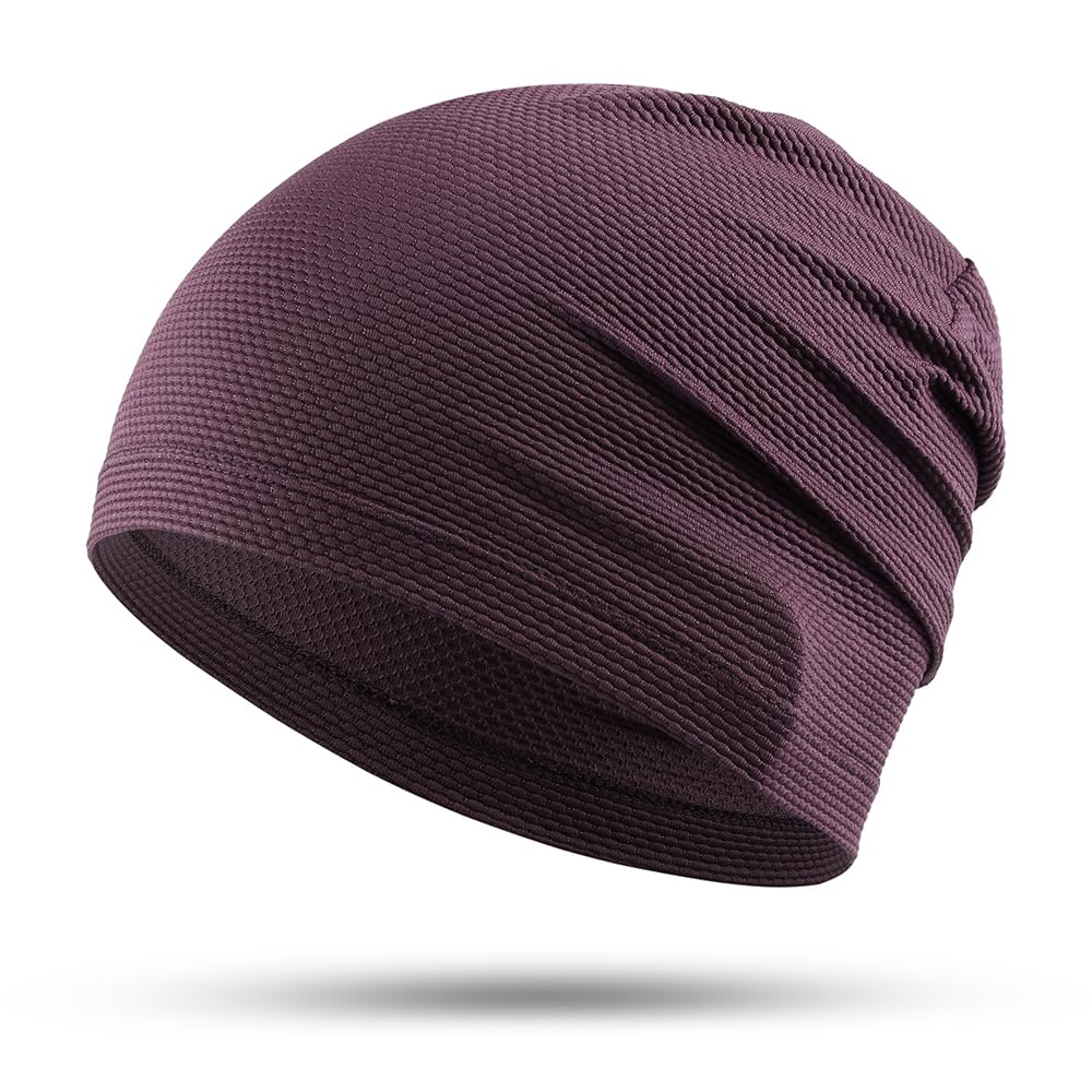 WTACTFUL 1Pack / 2 Pack Cooling Skull Caps for Men & Women - Breathable 3D Mesh Running Caps for Cycling, Gym & Summer