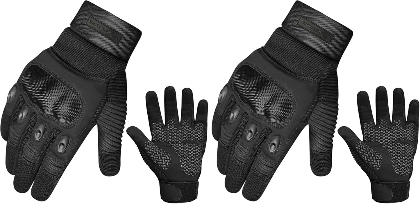 WESTWOOD FOX WFX Motorcycle Gloves for Men and Women Hard Knuckle Full Finger Touchscreen Motorbike Gloves for Bike Riding