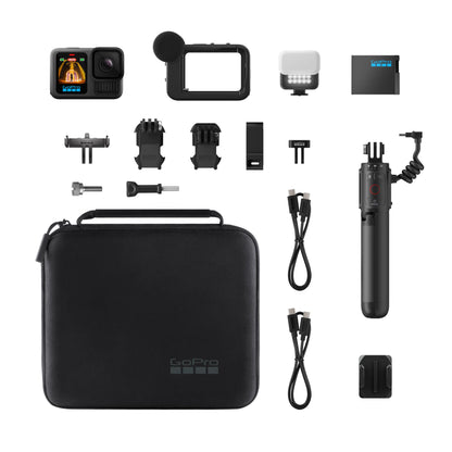 GoPro HERO13 Black - Waterproof Action Camera with 5.3K60 Video, 27MP Photo + Compatability with HB-Series Lenses