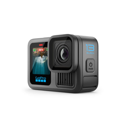 GoPro HERO13 Black - Waterproof Action Camera with 5.3K60 Video, 27MP Photo + Compatability with HB-Series Lenses