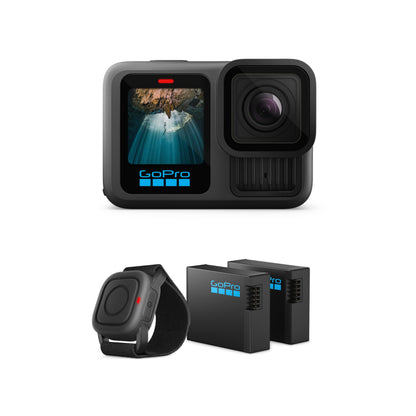 GoPro HERO13 Black - Waterproof Action Camera with 5.3K60 Video, 27MP Photo + Compatability with HB-Series Lenses