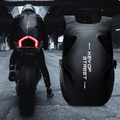 Motorcycle Backpack, Motorcycle Backpacks for Men and women, Waterproof Motorcycle Backpack, Helmet Bag Bookbag for riding, Outing