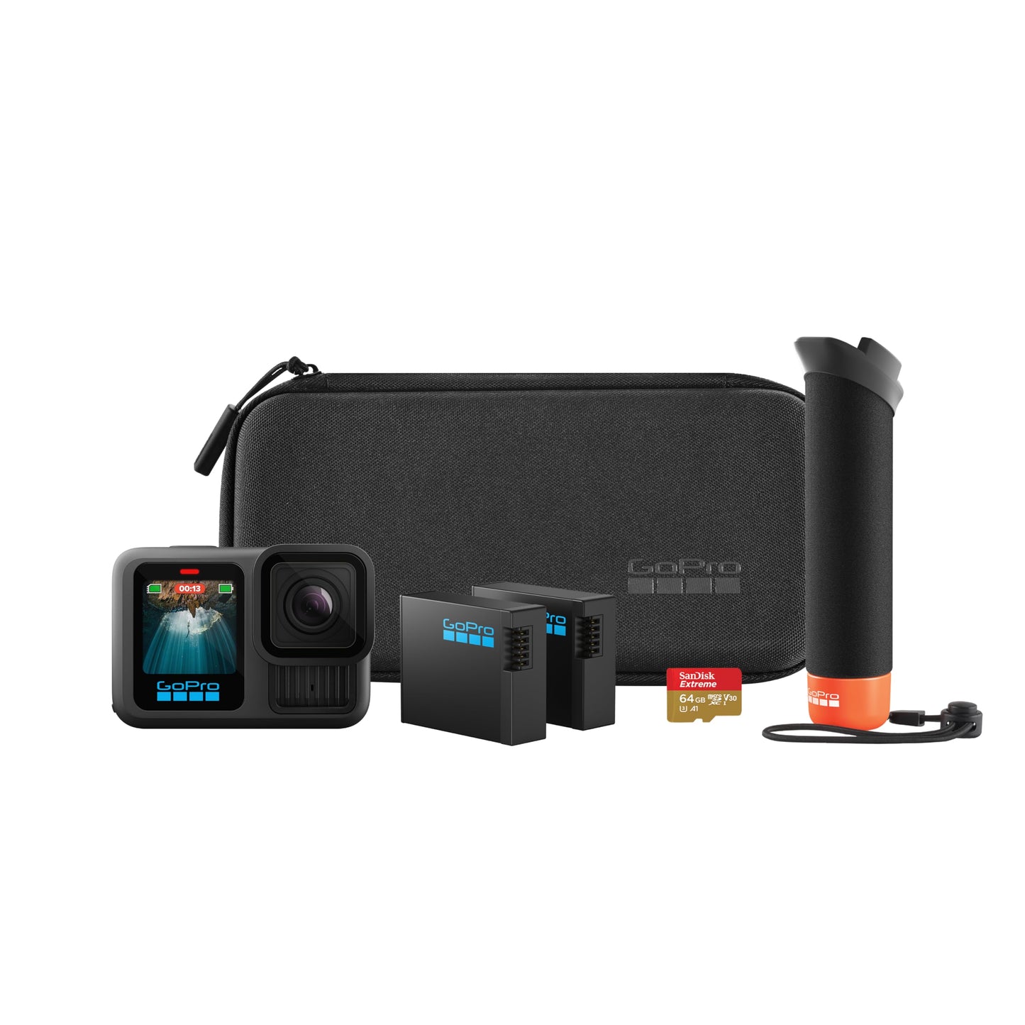 GoPro HERO13 Black - Waterproof Action Camera with 5.3K60 Video, 27MP Photo + Compatability with HB-Series Lenses