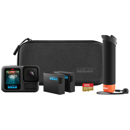GoPro HERO13 Black - Waterproof Action Camera with 5.3K60 Video, 27MP Photo + Compatability with HB-Series Lenses