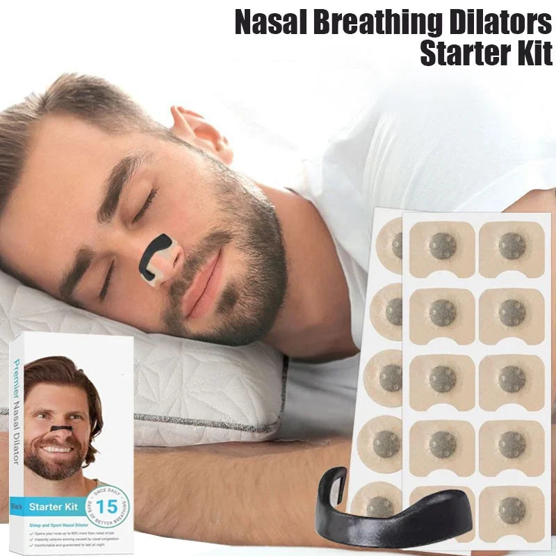 Magnetic nasal strips