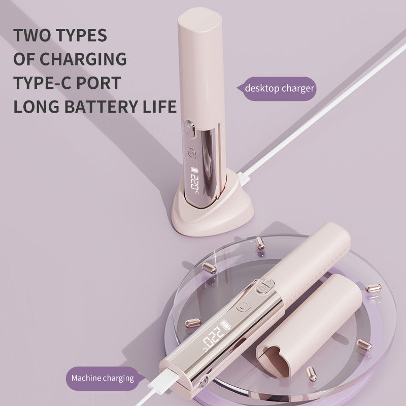 New Charging Hair Straightener, Portable Hair Care, Non-harming Hair Styling Comb, Home Hair Straightener