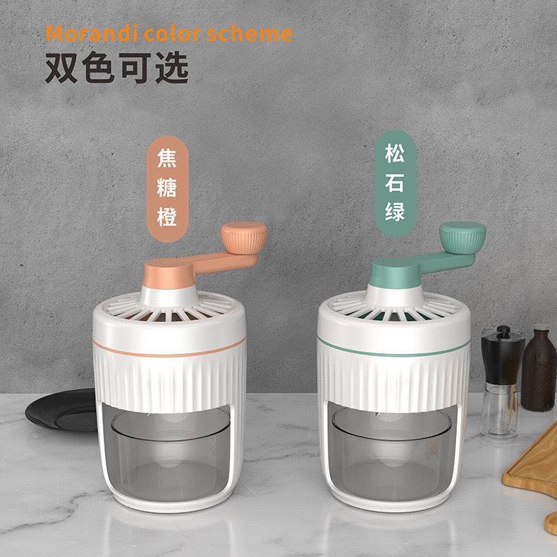 Manual Ice Crusher Household Small Soft Ice Machine Ice Crusher Ice Crusher Hand-cranked Sand Ice Machine Hail Ice Machine Stall