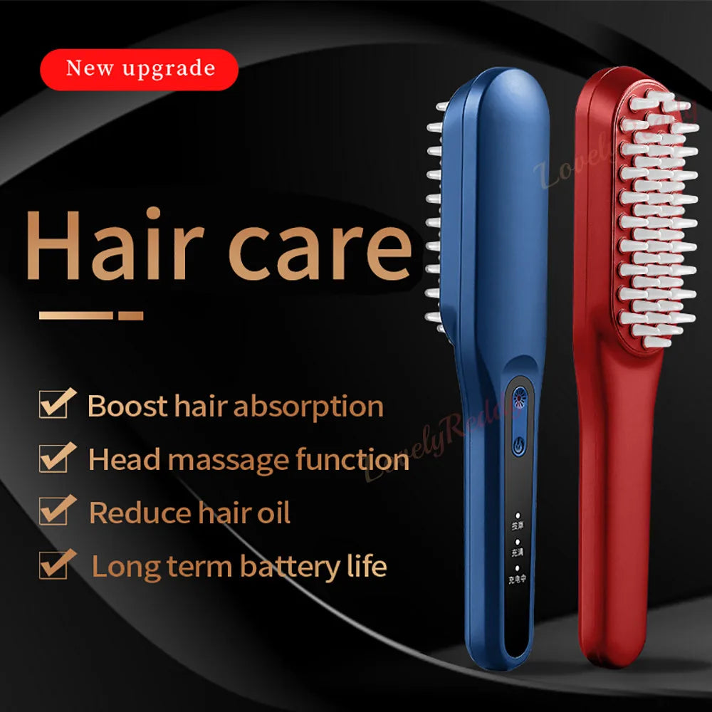 Phototherapy Hair Comb, Laser Comb Massager, Hair Growth Comb, LED Photon Anti Hair Loss - Vendys Store